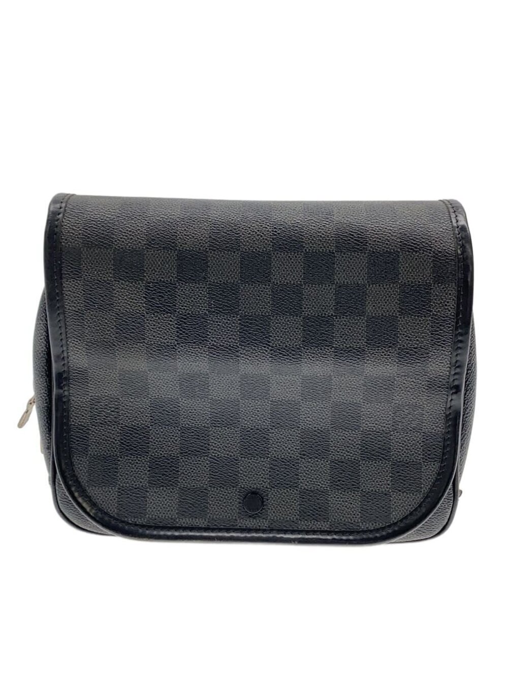 LOUIS VUITTON Trousse Suspendable Bag Damier Graphite Black